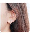 Gold Plated Silver Stud Earring STS-3823-GP